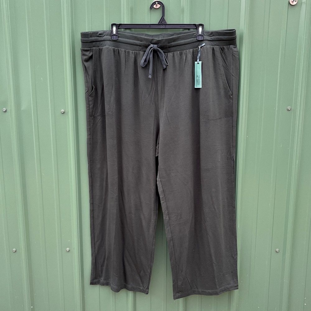 Women's Plus Knit Wide Leg Pants Size 4X